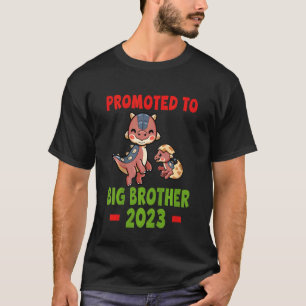 Kinder werden 2023 zum großen Bruder befördert Süß T-Shirt