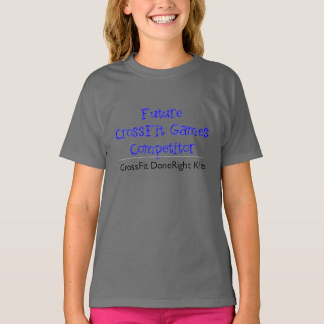 Kinder - Wettbewerb für zukünftige Spiele T-Shirt (Vorderseite)