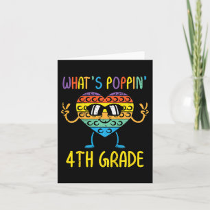 Kinder WhatPoppin 4. Klasse Herzinfarkt Pop Es FAL Karte