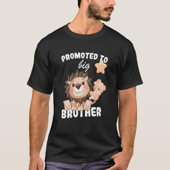 Kinder zum großen Bruder 2023 befördert Ankündigun T-Shirt (Vorderseite)