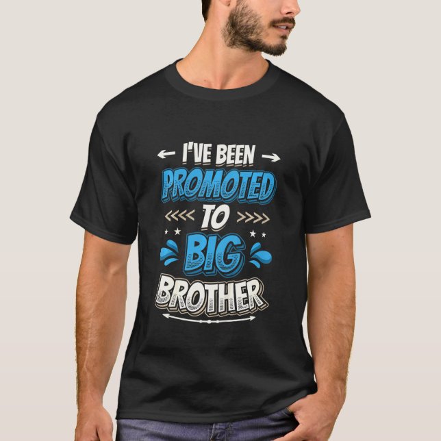 Kinder zum großen Bruder 2023 Schwangerschaftsabbr T-Shirt (Vorderseite)