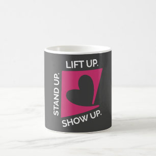 Kinderadvocate Dark Gray Coffee Tasse