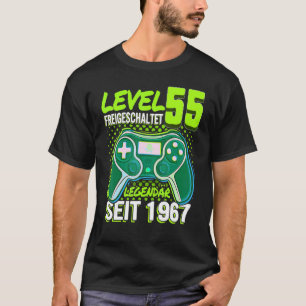 Kinderalter 55 Jahre Junge Gamer 1967 T-Shirt