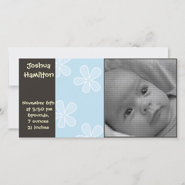 Kinderankündigungskarte Ankündigung (Vorderseite)