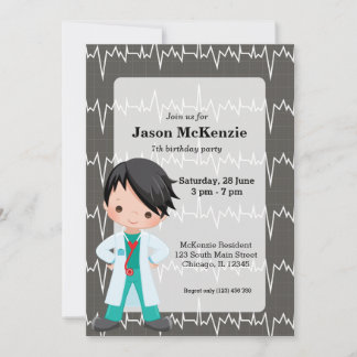 Kinderarzt Einladung