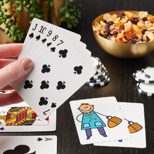 Kinderarzt Kids Medizin Charakter Spielkarten