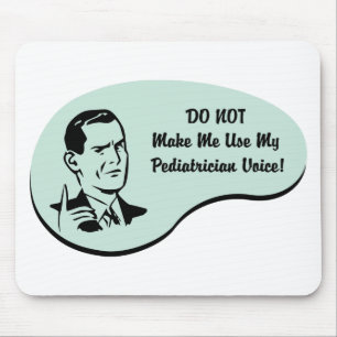 Kinderarzt-Stimme Mousepad