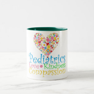 Kinderarzt-Tasse Zweifarbige Tasse