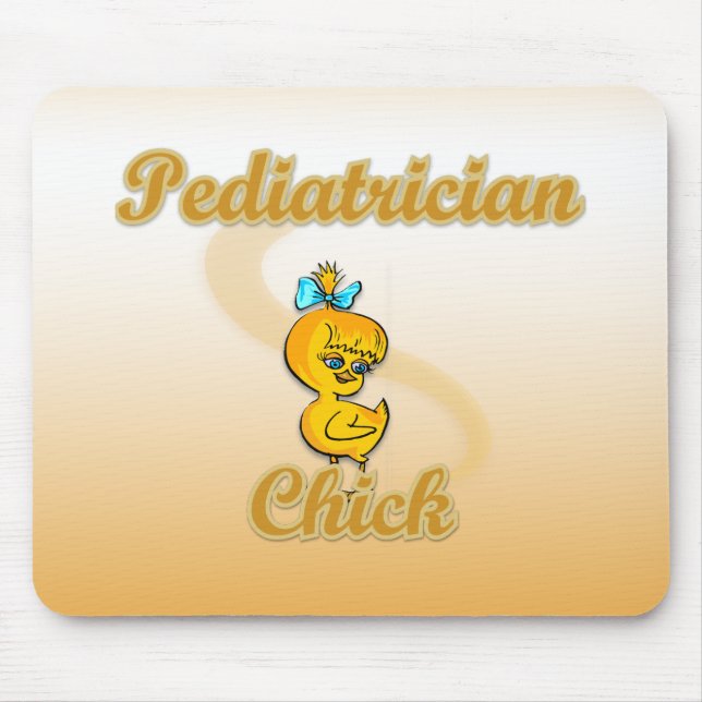 Kinderarztin Chick Mousepad (Vorne)