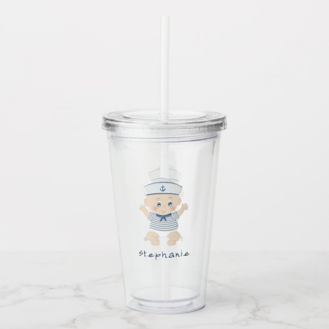 KinderBaby-Babydusche Acryltrinkbecher (Vorderseite)