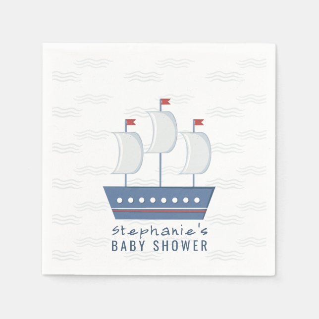 KinderBaby-Babydusche Serviette (Vorderseite)