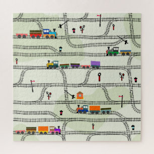 Kinderbahn: Funny Seamless Muster