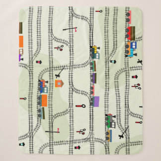 Kinderbahn: Funny Seamless Muster Sherpadecke