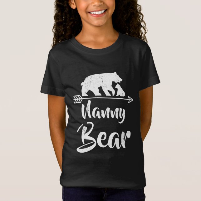 Kinderbär bester Geschenk Muttertag T-Shirt (Vorderseite)