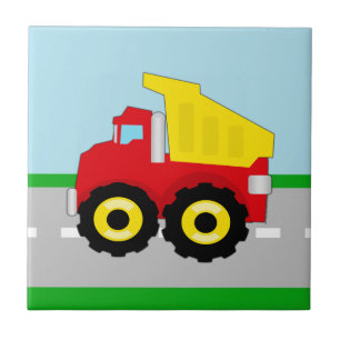 Kinderbau Dumptruck Fliese