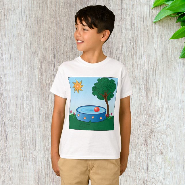 Kinderbecken unter einem Baum T-Shirt (Von Creator hochgeladen)