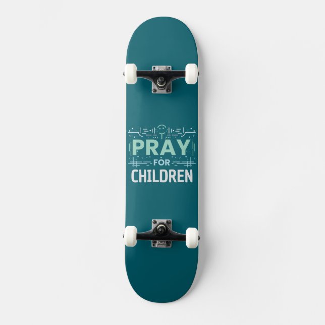 Kinderbeten Skateboard (Vorderseite)