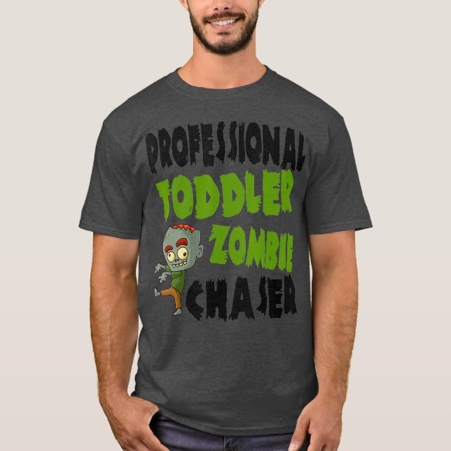 Kinderbetreuer am Tag Halloween T-Shirt (Vorderseite)