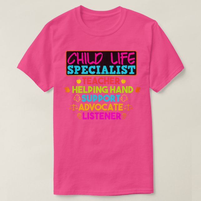 Kinderbetreuer/in T-Shirt (Design vorne)