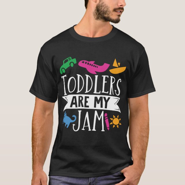 Kinderbetreuer Kinderbetreuer ist mein Jam T-Shirt (Vorderseite)