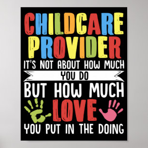 Kinderbetreuer Kinderbetreuer Poster