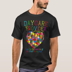 Kinderbetreuer Kinderbetreuung Süßes Herz Lehrer A T-Shirt