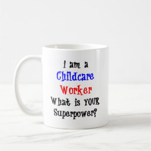 Kinderbetreuerin Kaffeetasse
