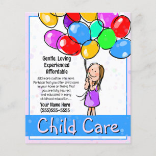 Kinderbetreuung Kinderbetreuung Kindertagesbetreuu Flyer