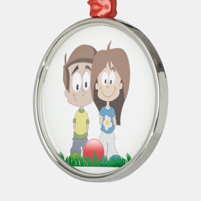 Kinderbetreuung - Sommer-Lager - Ornament Aus Metall (Links)