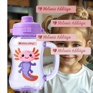 Kinderbetreuungs-Etiketten-Pack Rosa Herz Personal Etiketten