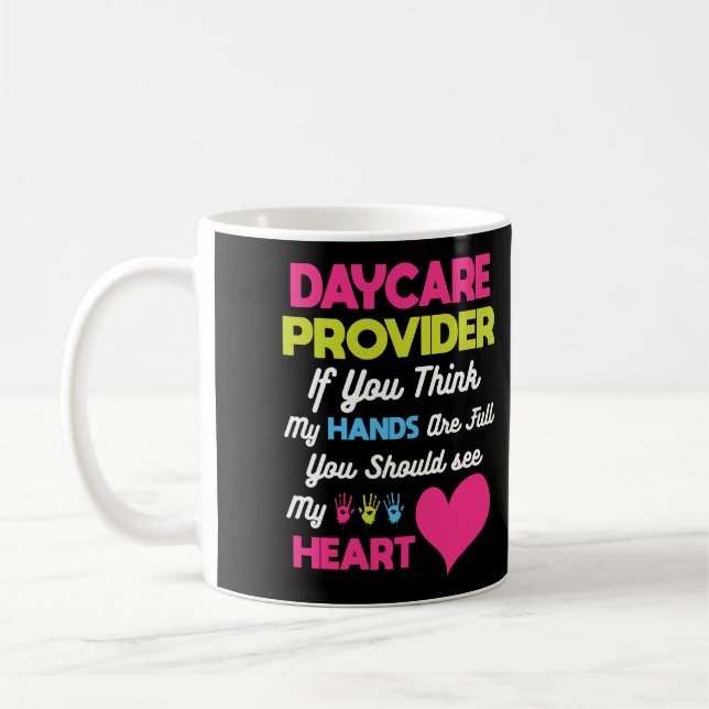 Kinderbetreuungsanbieter Kaffeetasse (Links)