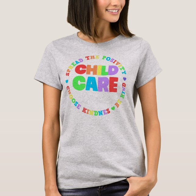 Kinderbetreuungsdirektor Crew T-Shirt (Vorderseite)