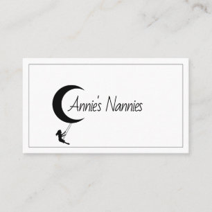 Kinderbetreuungsgesellschaft Nannies Babysitting C Visitenkarte