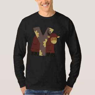 Kinderbriefe Y Alphabet ABCs Lernen Safari T-Shirt