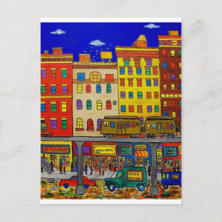 Kinderbronx 6 von Piliero Postkarte