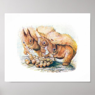 Kinderbuch-Illustration Poster