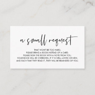 Kinderbücher, Moderner Minimaler Schriftart Begleitkarte