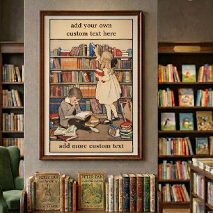 Kinderbuchwoche von Jessie Willcox Smith Poster