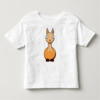 KinderCartoon-Lama-T - Shirt