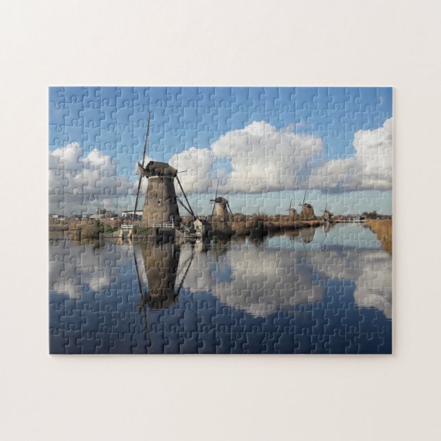 Kinderdijk Wind Mills Niederlande Holland Blades J (Horizontal)