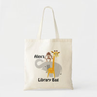 Kinderdschungel-Tier-Bibliotheks-Taschen-Tasche
