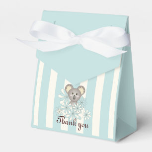 Kinderdusche Geburtstag Danke Pastel Blue Geschenkschachtel