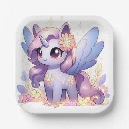 Kinderdusche Pappteller