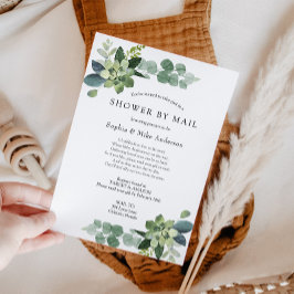 Kinderdusche über lange Entfernung per Post Einladung