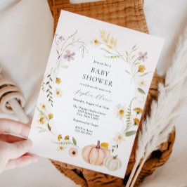 Kinderdusche von Meadow Field Pumpkins Einladung