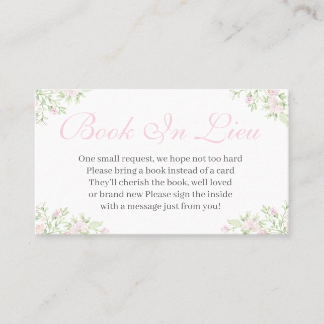 Kinderdusche zum Wappen Visitenkarte (Vorderseite)