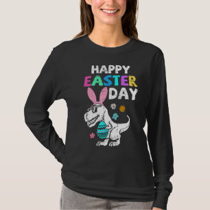 Kindereier Korbgeflecht Sonne T Rex Dinosaurier Os T-Shirt