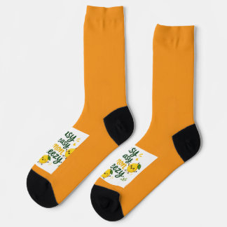 Kindereinfach Zitronenexpress Socken
