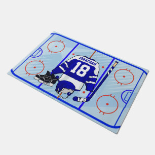 Kindereis-Hockey-Schlafzimmer- und Fußmatte
