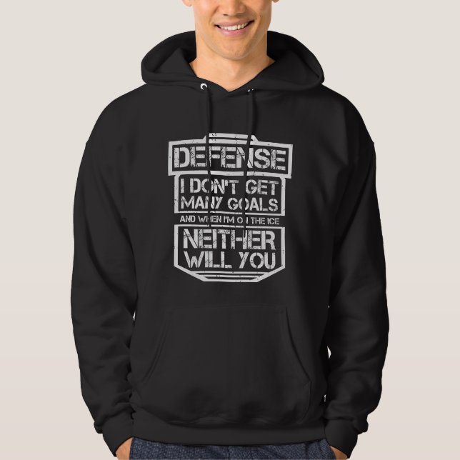 Kindereis-Hockey-T - Shirtlustiger Hoodie (Vorderseite)